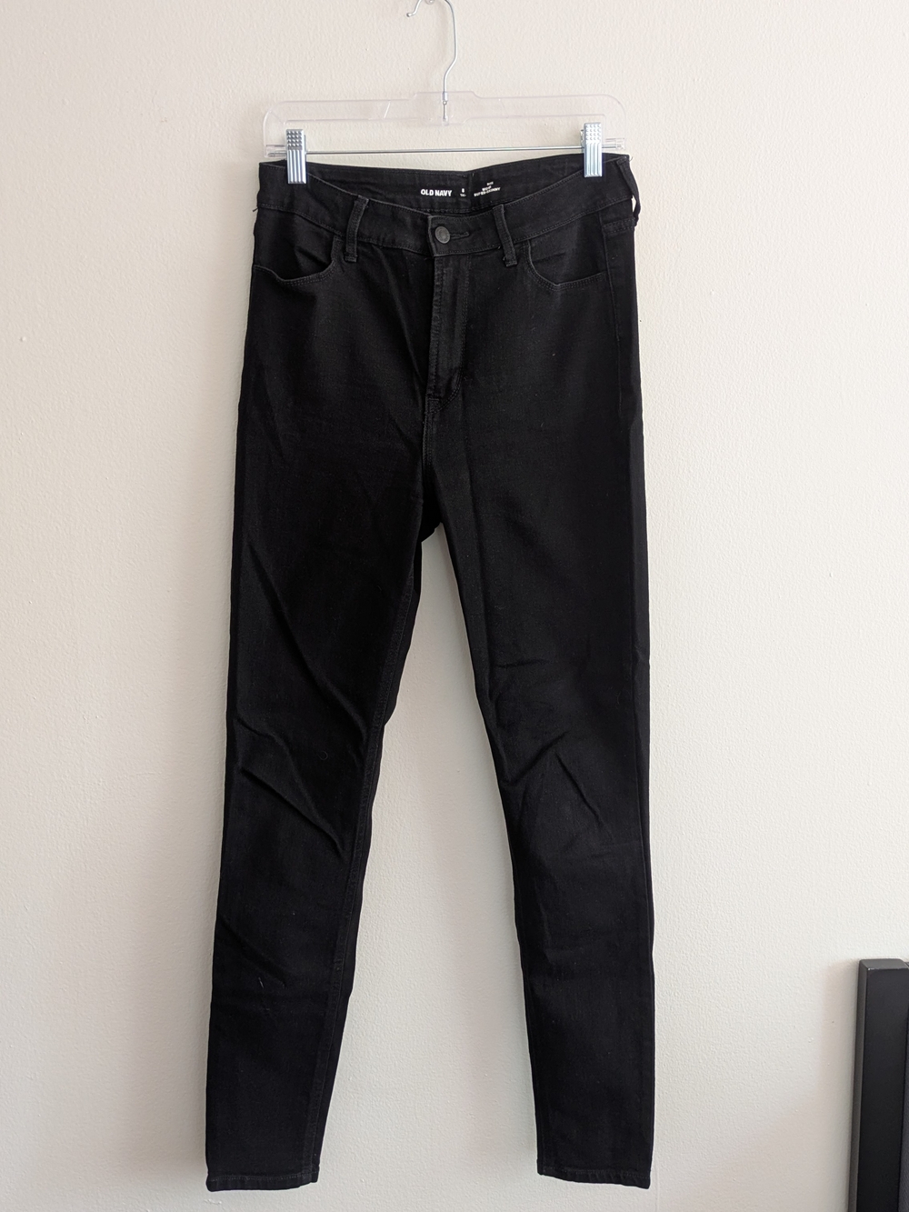 Old Navy Women's Black Skinny Jeans - High Rise Stretch